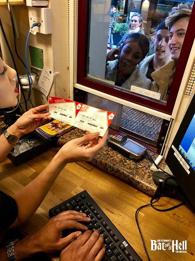 Bat Out Of Hell cast at TKTS