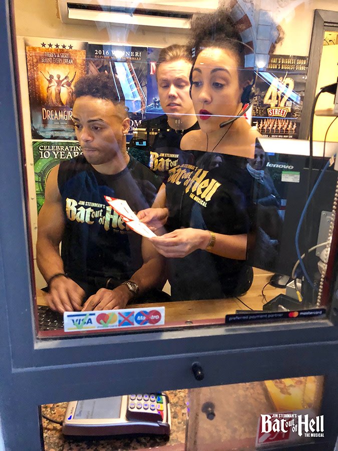 Bat Out Of Hell cast at TKTS