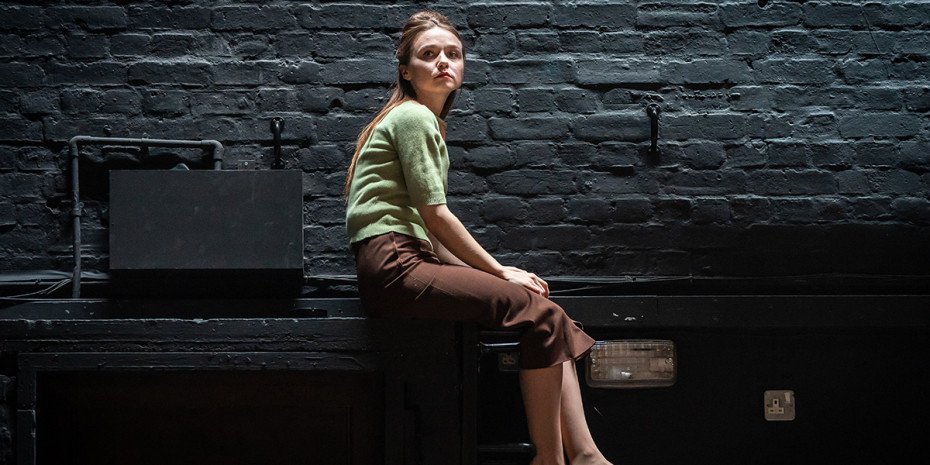 Jessica Barden in Pinter Four. Photo credit: Marc Brenner.