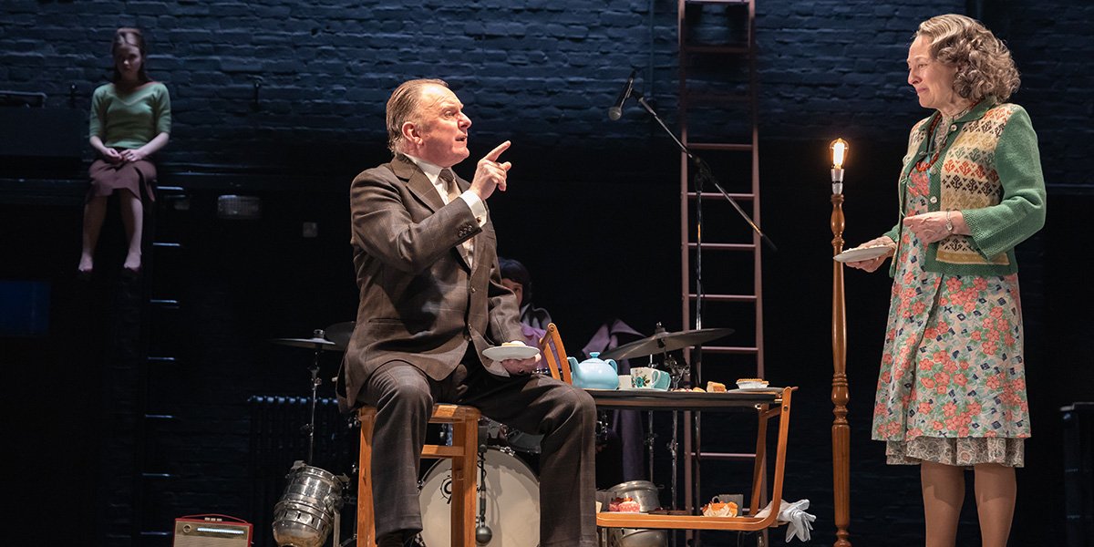 Brid Brennan and Robert Glenister in Pinter Four. Photo credit: Marc Brenner.