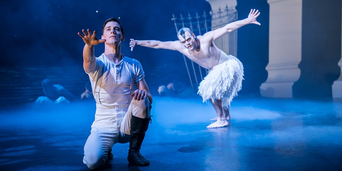 Dominic North and Will Bozier in Matthew Bourne's Swan Lake (Photo: Johan Persson)