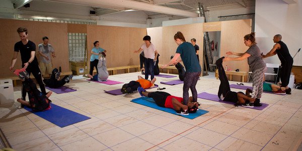 The Curious Incident Of Dog In The Night-Time rehearsals (Photo: Ellie Kurttz)