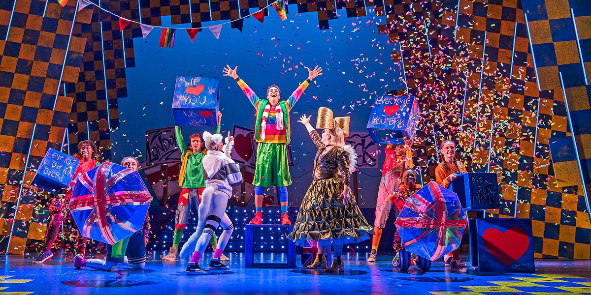 The company of Dick Whittington at Lyric Hammersmith (Photo: Tristram Kenton)