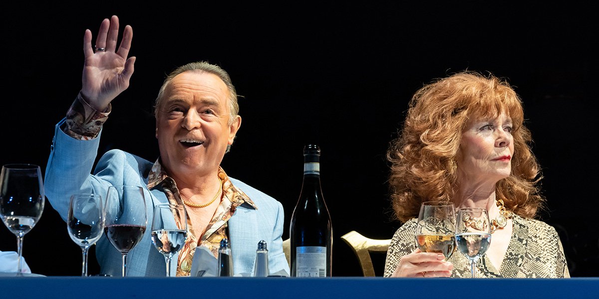 Ron Cook and Celia Imrie in Pinter Six (Photo: Marc Brenner)