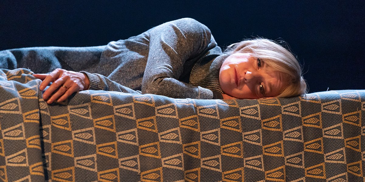 Jane Horrocks in Pinter Five (Photo: Marc Brenner)