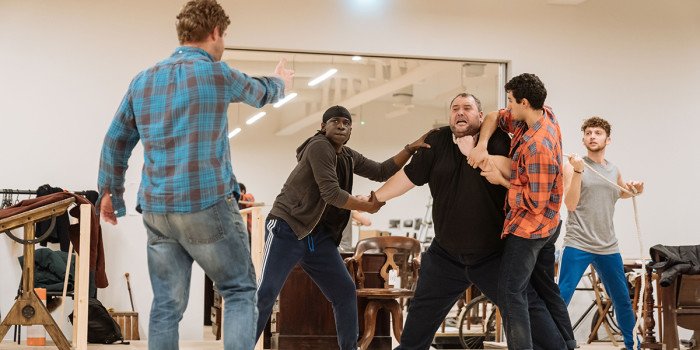 The American Clock rehearsals at The Old Vic