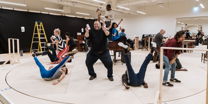 The American Clock rehearsals at The Old Vic