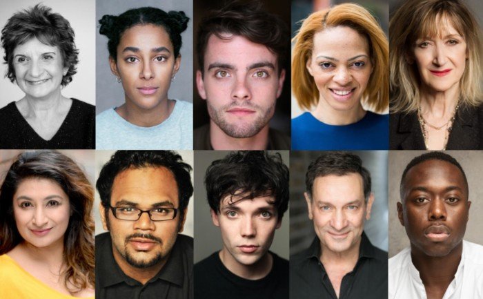 The Cereal Café cast at The Other Palace