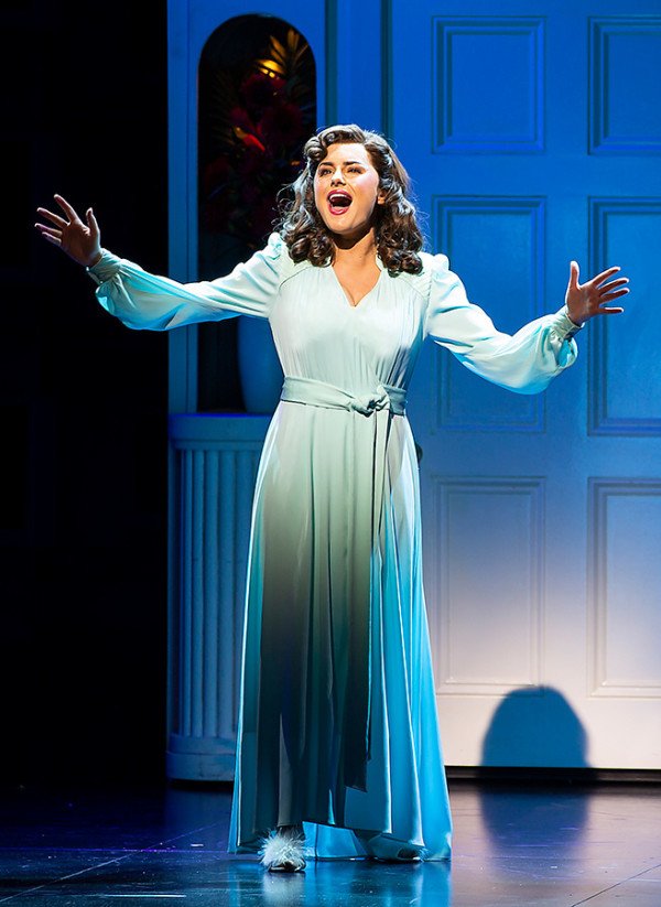 Amber Davies (Judy Bernly) in 9 To 5 (Photo: Pamela Raith)