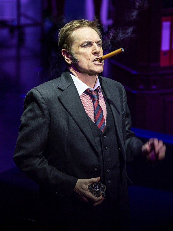 Brian Conley (Franklin Hart) in 9 To 5 The Musical (Photo: Pamela Raith)