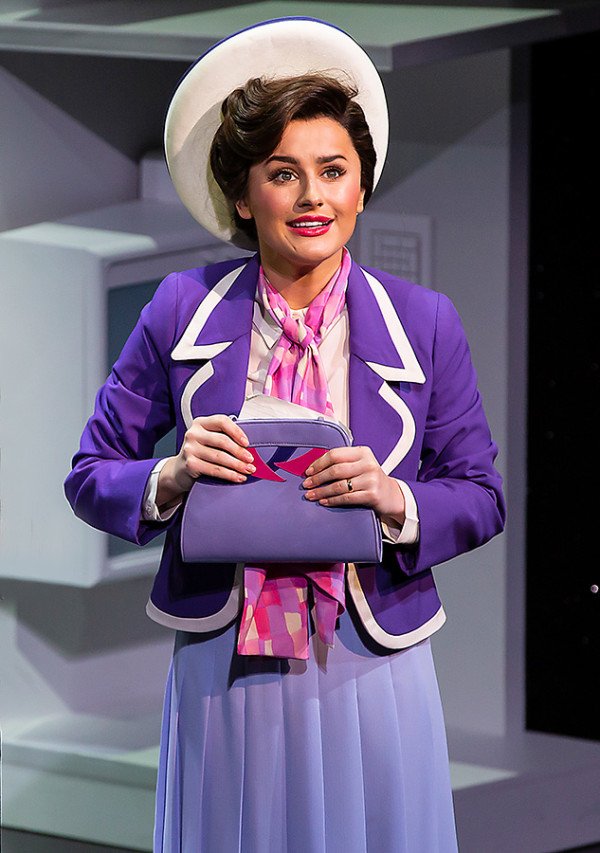 Amber Davies (Judy Bernly) in 9 To 5 (Photo: Pamela Raith)