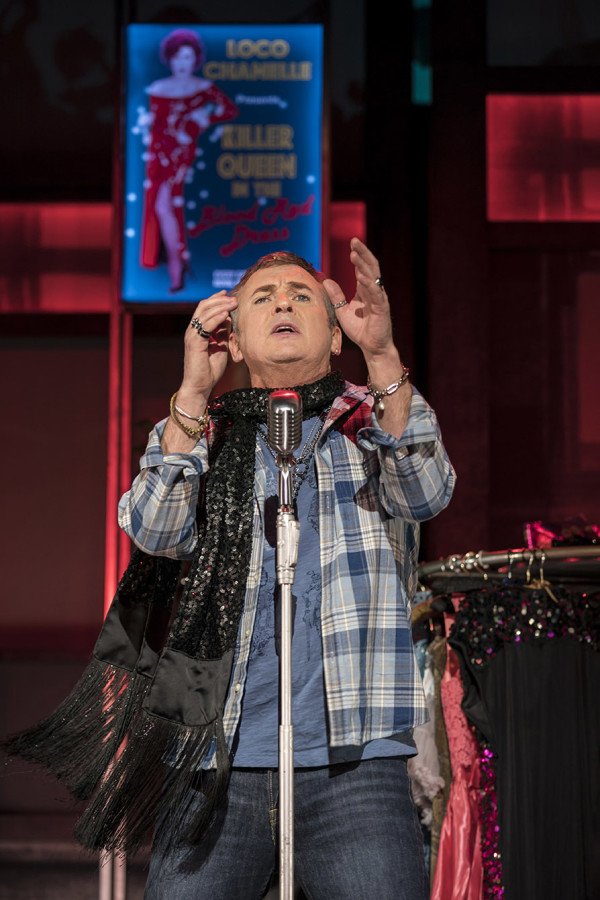 Shane Riche (Hugo) in Everybody's Talking About Jamie at the Apollo Theatre. Photo credit Johan Perrson.