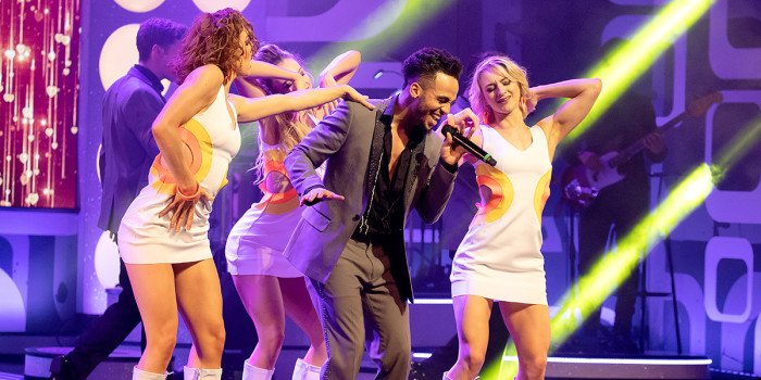 Aston Merrygold in Rip It Up - The 60s at the Garrick Theatre (Photo: Fiona Whyte/The TBC Group)