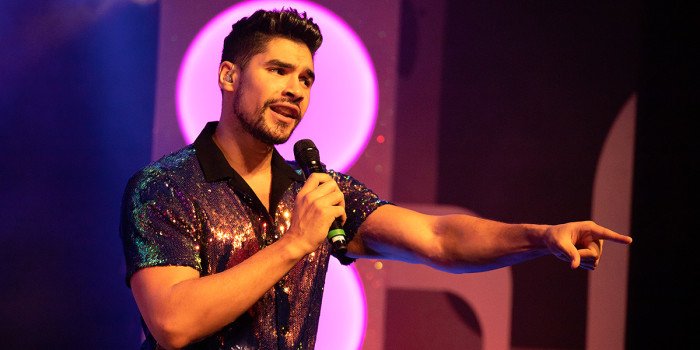 Louis Smith in Rip It Up - The 60s at the Garrick Theatre (Photo: Fiona Whyte/The TBC Group)