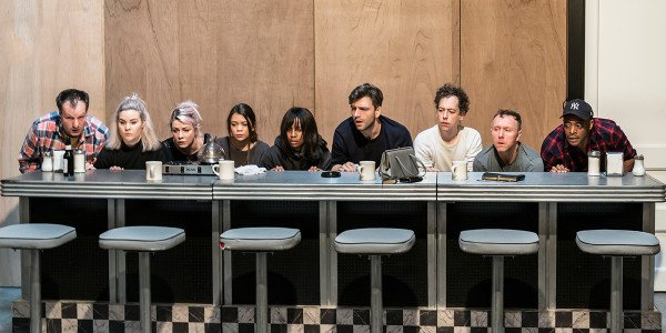 The cast in The Twilight Zone rehearsals (Photo: Johan Persson)