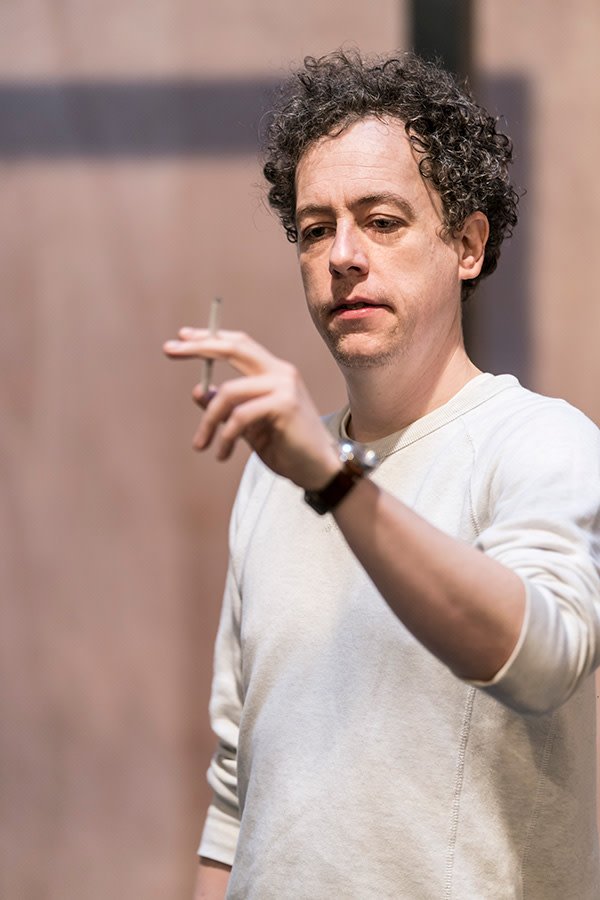 Matthew Steer in The Twilight Zone rehearsals (Photo: Johan Persson)