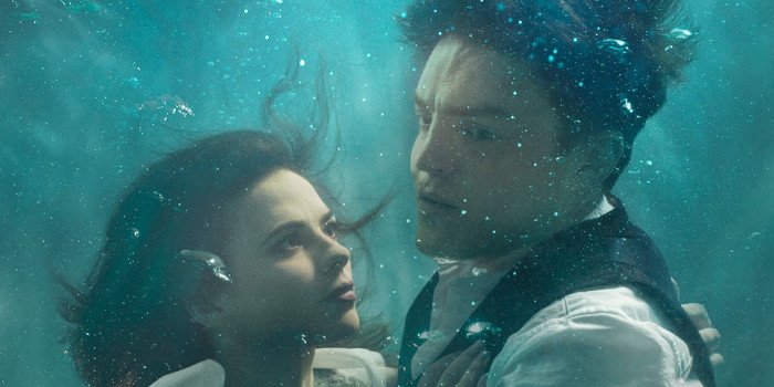 Hayley Atwell & Tom Burke in Rosmersholm (Photo: Stuart Chorley, Design: Bob King Creative)