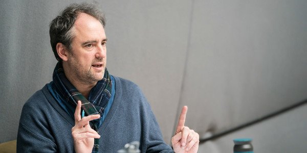 Jeremy Herrin in rehearsal for All My Sons at The Old Vic (Photo: Johan Persson)