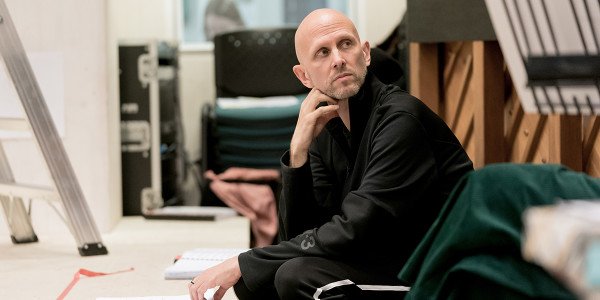 Choreographer Wayne McGregor in rehearsals for Sweet Charity at the Donmar Warehouse. Photo by Manuel Harlan 071 wpnbrh