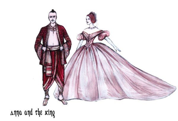 The King And I costume designs (Credit: Catherine Zuber)