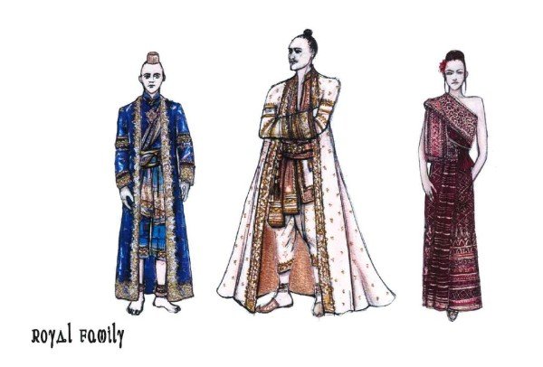 The King And I costume designs (Credit: Catherine Zuber)