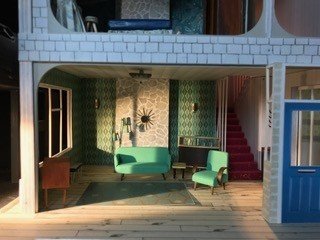 Anna Fleischle's set designs for Home, I'm Darling (Credit: Anna Fleischle)