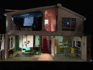 Anna Fleischle's set designs for Home, I'm Darling (Credit: Anna Fleischle)