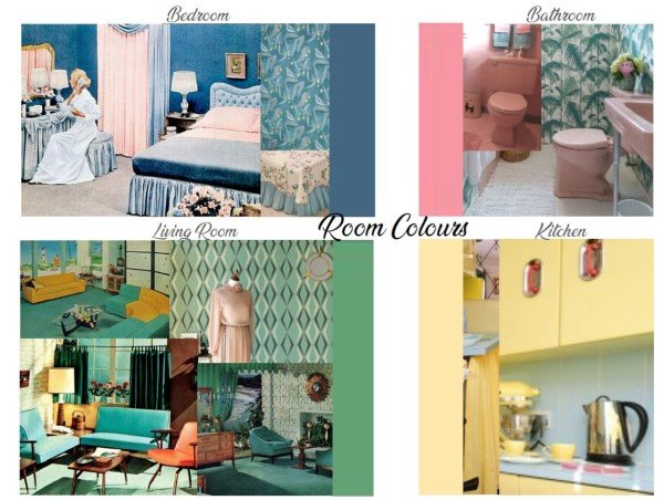 Anna Fleischle's set designs for Home, I'm Darling (Credit: Anna Fleischle)