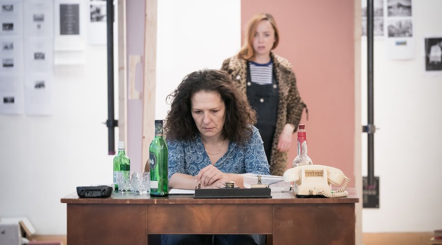 Caroline Loncq Deirdre in rehearsals for Jude at Hampstead Theatre. Photo credit Marc Brenner