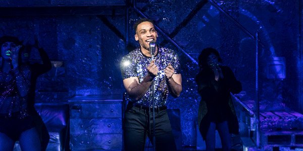 Shaq Taylor in Sweet Charity at the Donmar Warehouse (Photo: Johan Persson)