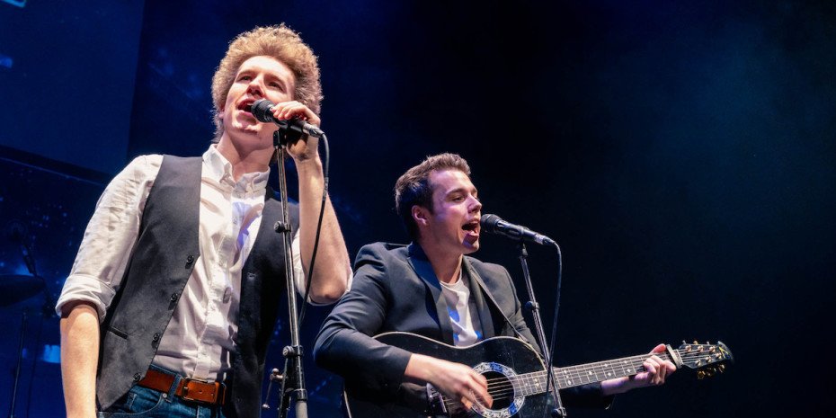 See Adam Dickinson and Kingsley Judd in The Simon & Garfunkel Story