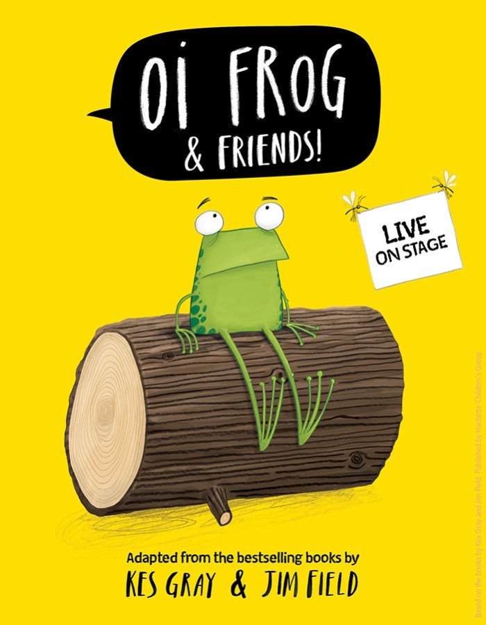 Oi Frog & Friends! is coming to London's Lyric Theatre