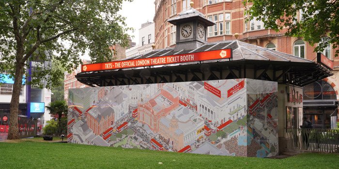TKTS booth in Leicester Square