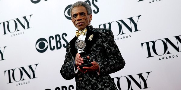 The winner of featured actor in a musical, André De Shields.