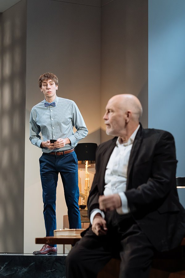 Alexander Arnold and John Malkovich in Bitter Wheat (Photo: Manuel Harlan)