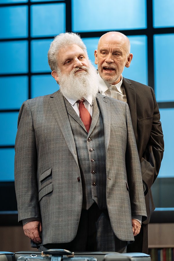 Teddy Kempner and John Malkovich in Bitter Wheat (Photo: Manuel Harlan)