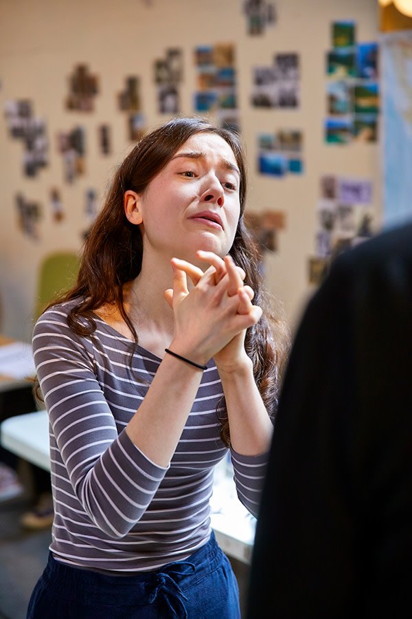 Emma Canning in rehearsal for The Night Of The Iguana (Photo: Brinkhoff/Moegenburg)