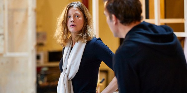 Anna Gunn in rehearsal for The Night Of The Iguana (Photo: Brinkhoff/Moegenburg)