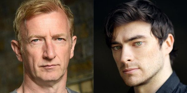 Steffan Rhodri and Gavin Drea