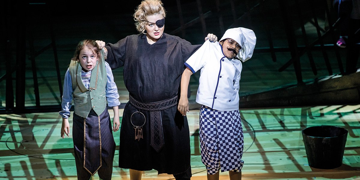 Nessa Eriksson, Sheridan Smith, Luca Willemburg inJoseph and the Amazing Technicolor Dreamcoat Photographer Tristram Kenton