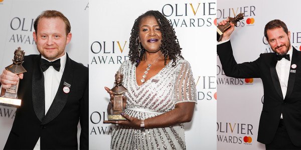 Michael Jibson, Sharon D Clarke and Bertie Carvel