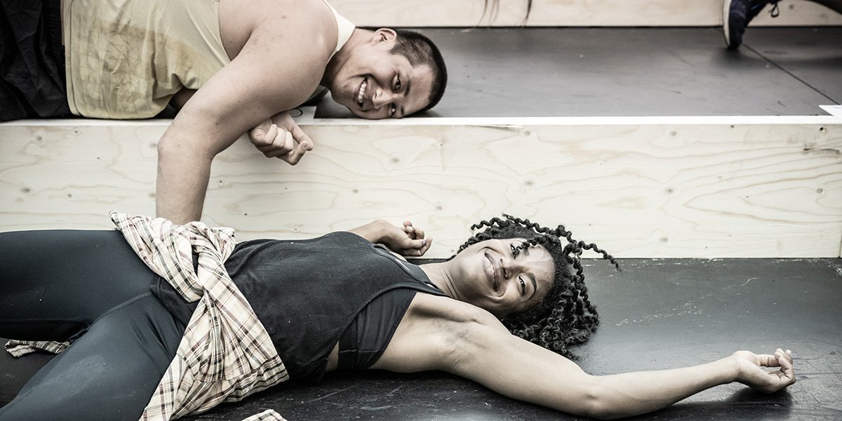 Chris Fung Ensemble and Mireia Mambo Ensemble in rehearsals for Evita at Regent s Park Open Air Theatre. Photo Marc Brenner ck1jec