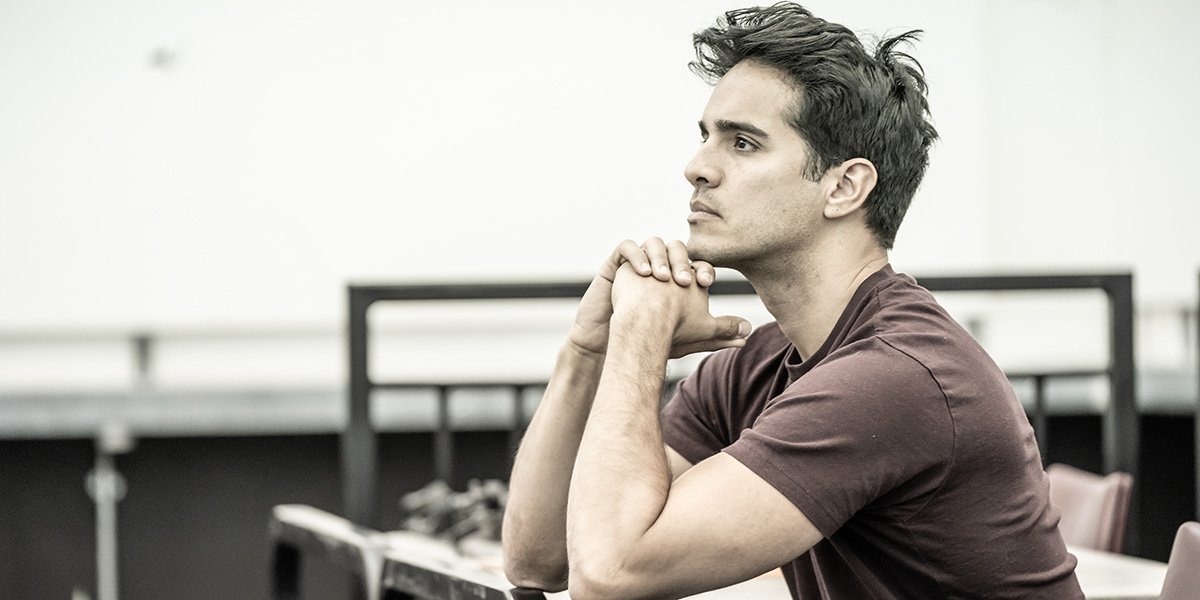 Ektor Rivera Juan Peron in rehearsals for Evita at Regent s Park Open Air Theatre. Photo Marc Brenner jaofhu