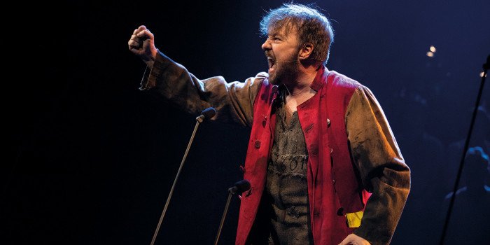 John Owen-Jones as Jean Valjean (at certain performances) - Photograph Matt Murphy
