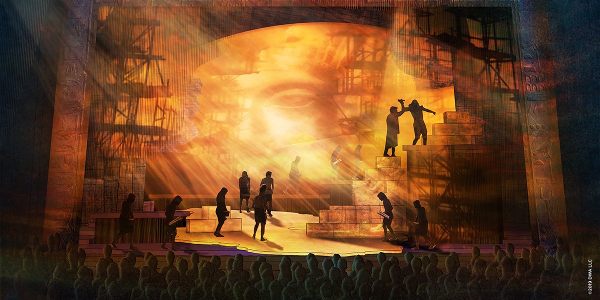 Full cast and set design announced for The Prince Of Egypt