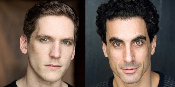 (l-r) Elliot Harper and Sebastien Torkia