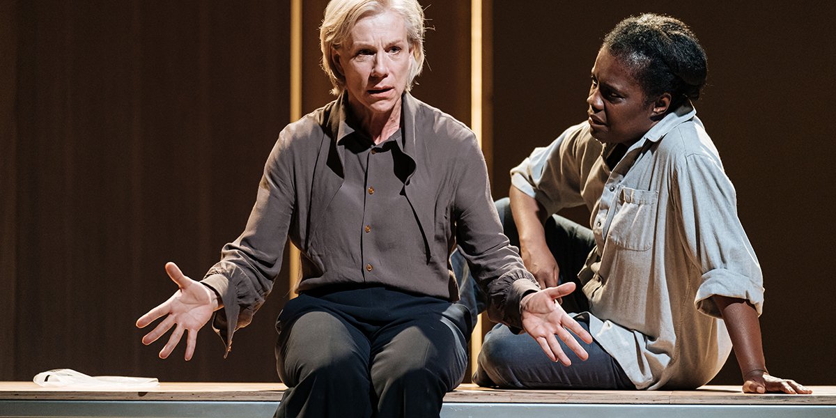 Juliet Stevenson and Joy Richardson in The Doctor. Photo by Manuel Harlan