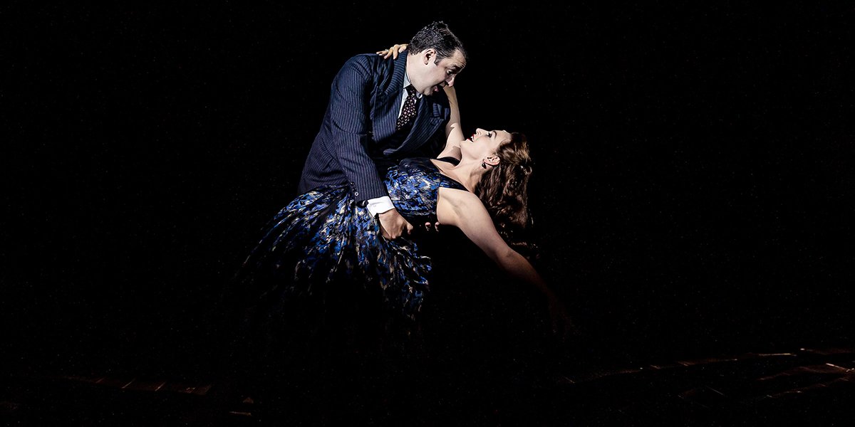 Leah Barbaraest and Jason Manford. Photo by Richard Davenport.