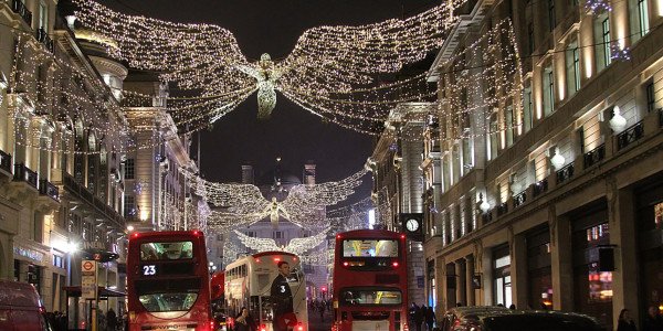 Regent Street Christmas lights - the spirit of Christmas.