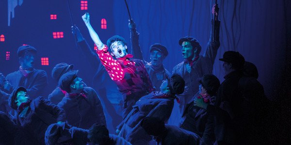 Charlie Stemp and Company in Mary Poppins. Photo by Johan Persson.
